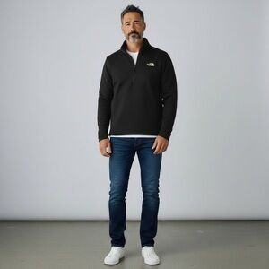 The North Face Quarter Sleeve Dot Knit Pullover Mens Medium